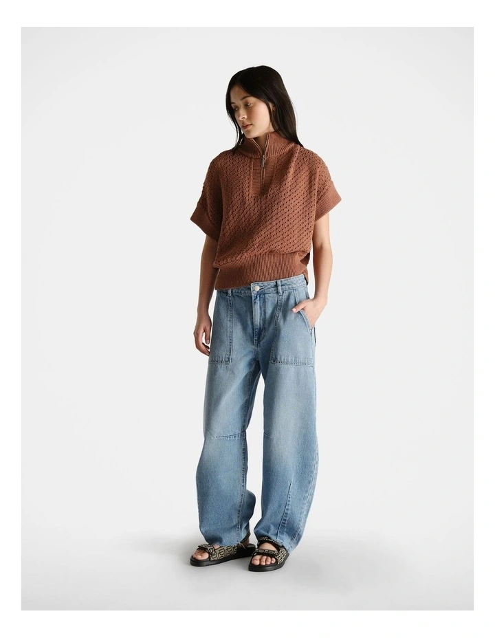 Horseshoe Jeans in Blue image 1