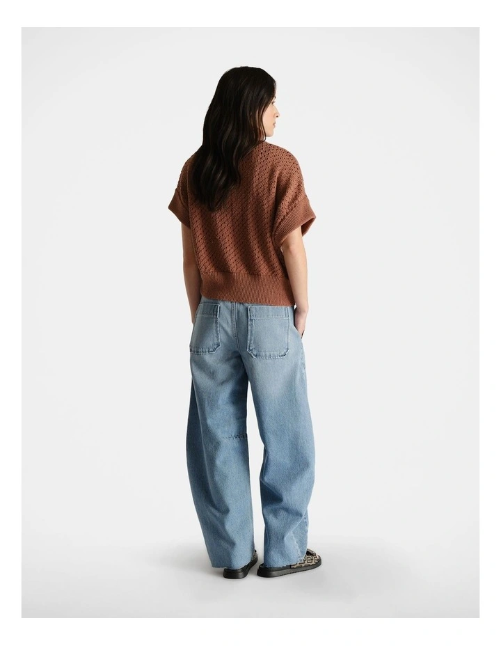 Horseshoe Jeans in Blue image 2