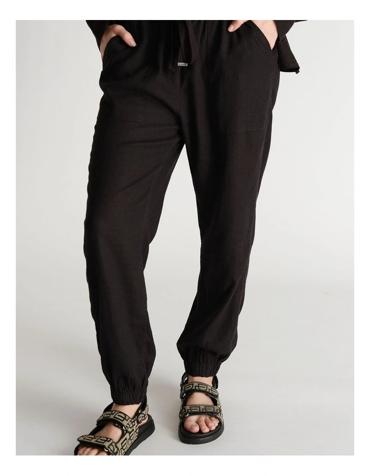 D-Luxe Linen Blend Jogger image 3