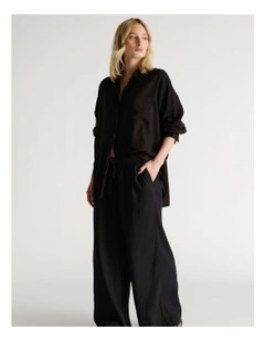 D-Luxe Linen Blend Pant