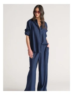 D-Luxe Linen Blend Pant