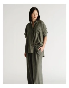 D-Luxe Linen Blend Pant