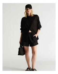 D-Luxe Linen Blend Short