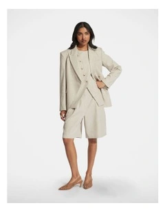 Mickela Bermuda Short in Beige