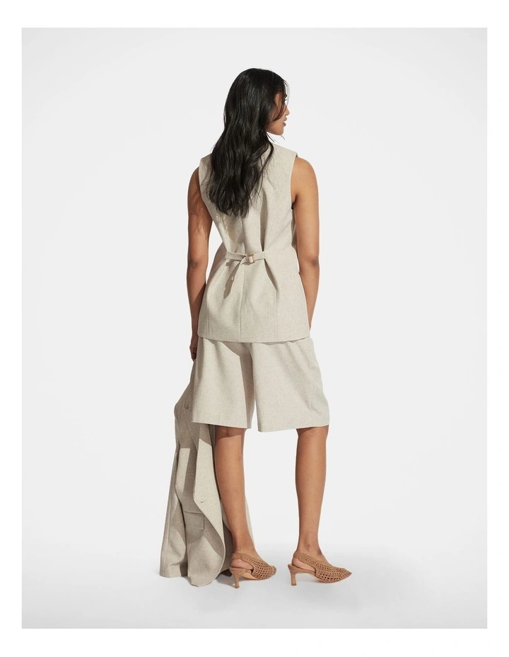 Mickela Bermuda Short in Beige image 2