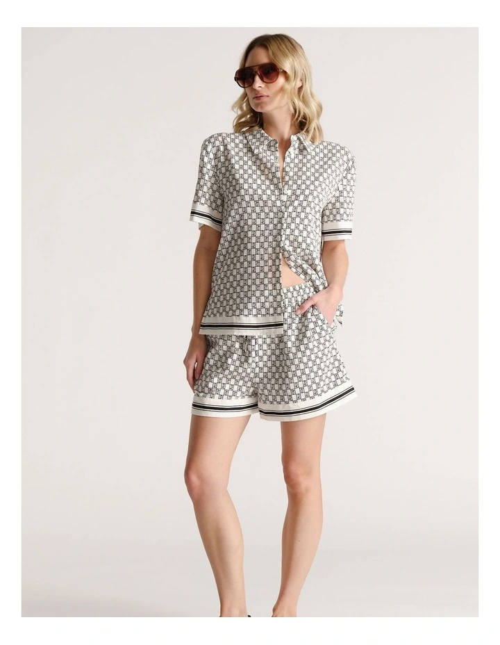 D-Luxe Monogram Short image 1