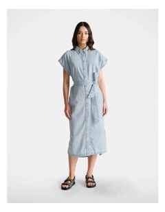 D-Luxe Denim Maxi Dress