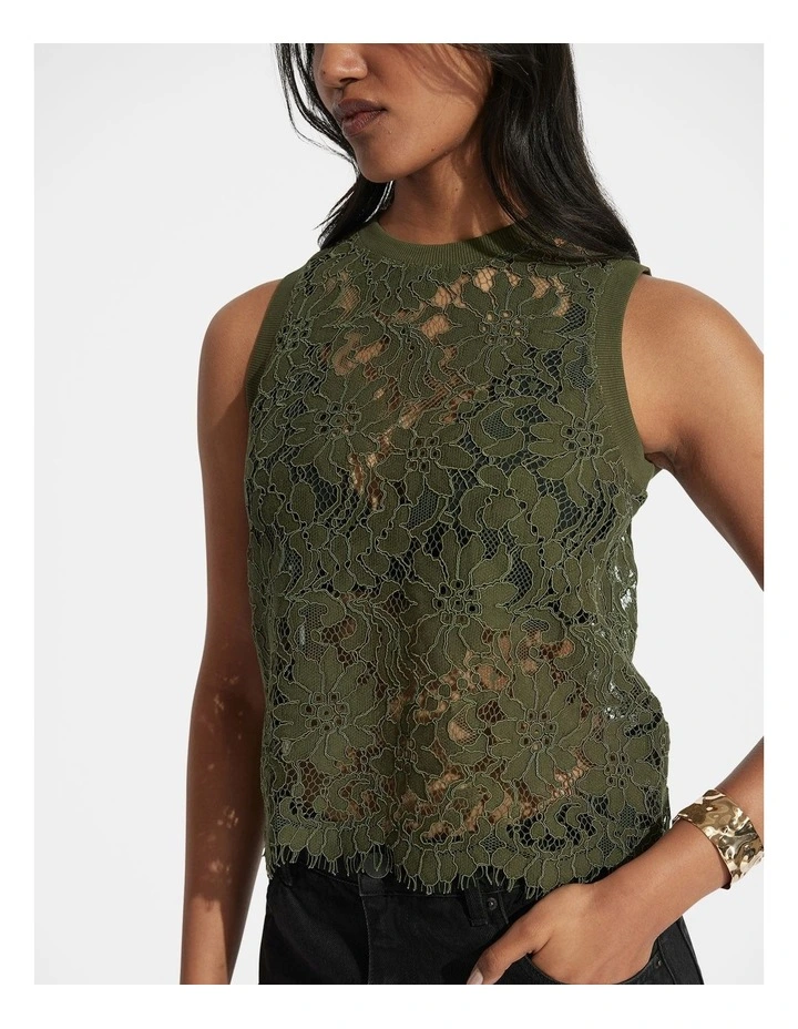 Andie Lace Tank image 3