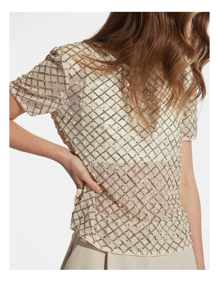 Jacinta Embellished Tee image 3