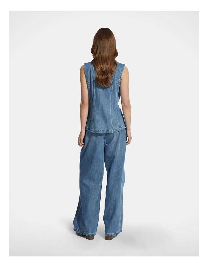 Chloe Denim Vest image 2