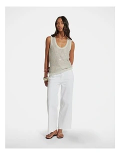 Tilly Sequin Knit Tank
