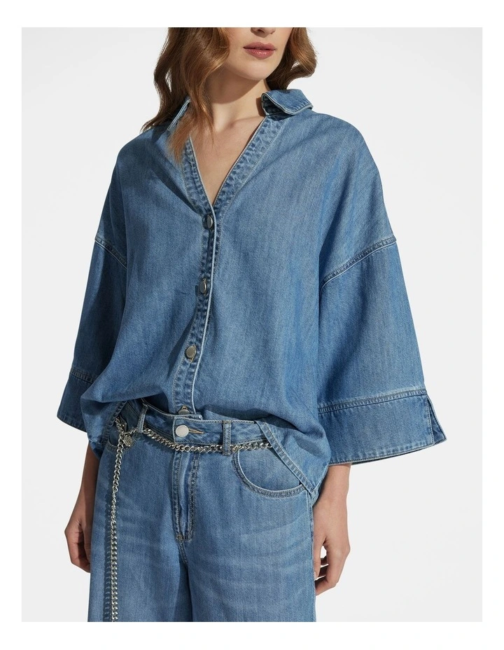 Tahlia Denim Shirt image 3
