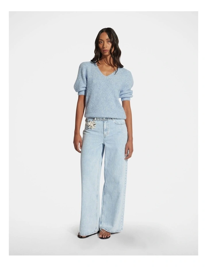 Georgia V Neck Knit Top image 1