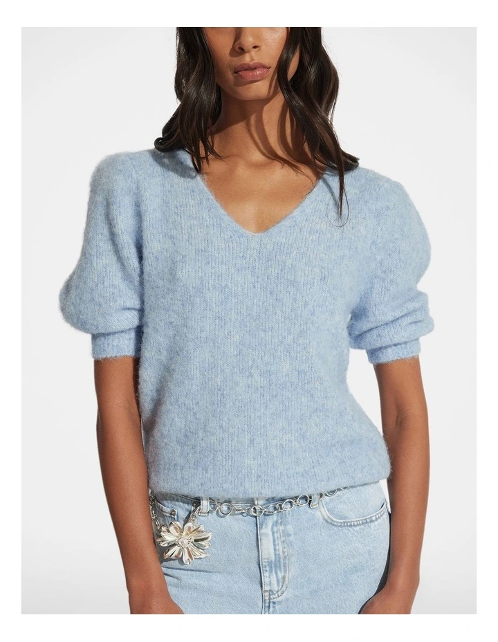 Georgia V Neck Knit Top image 3