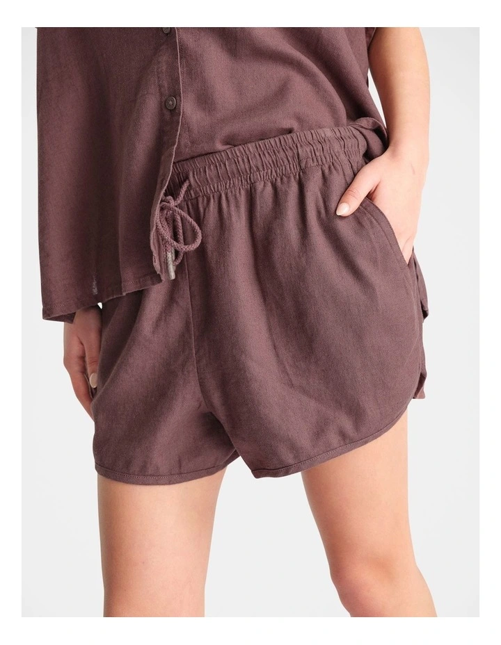 D-Luxe Linen Blend Curve Short image 3