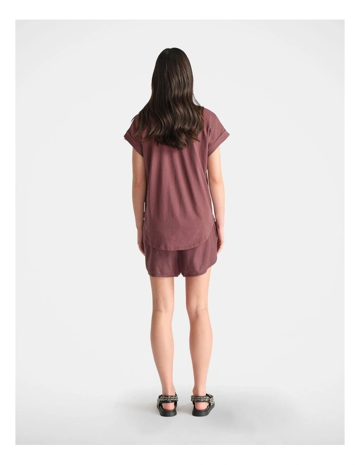 D-Luxe Collegiate Tonal Tee image 2