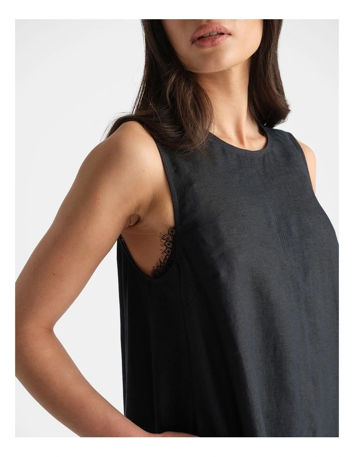 D-Luxe Linen Maxi Dress image 3