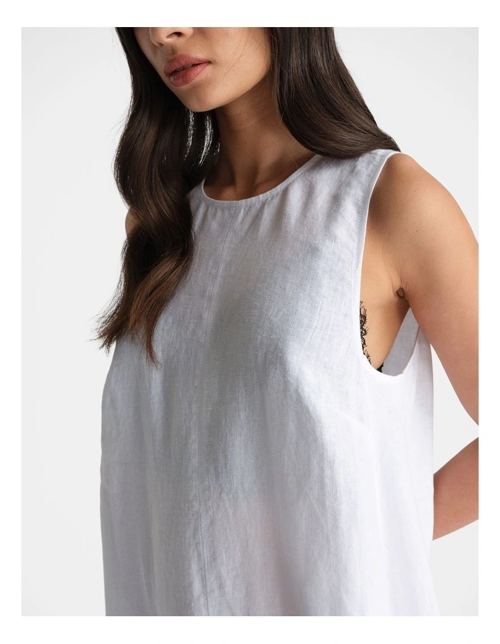 D-Luxe Linen Maxi Dress image 3