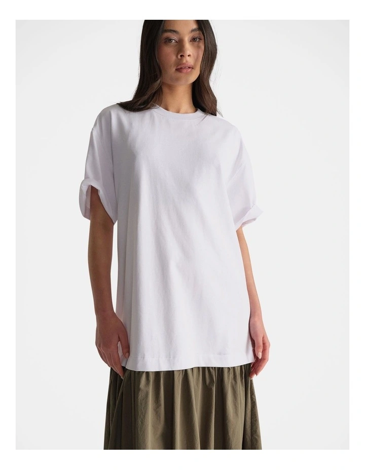 D-Luxe Drop Waist Nylon Dress image 3