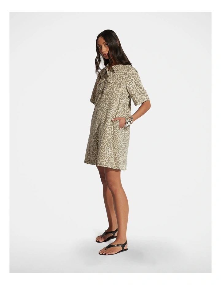 Penny Denim Shirt Dress image 1