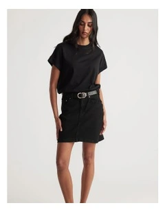 Evelyn Denim Mini Skirt