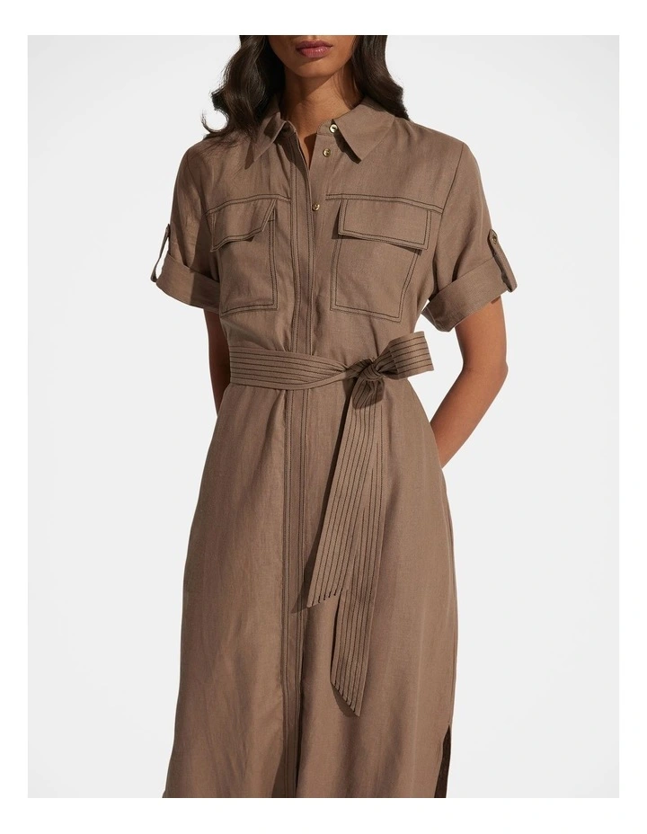 Meg Midi Shirt Dress image 3