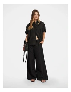 Remi Oversized Shirt in Black