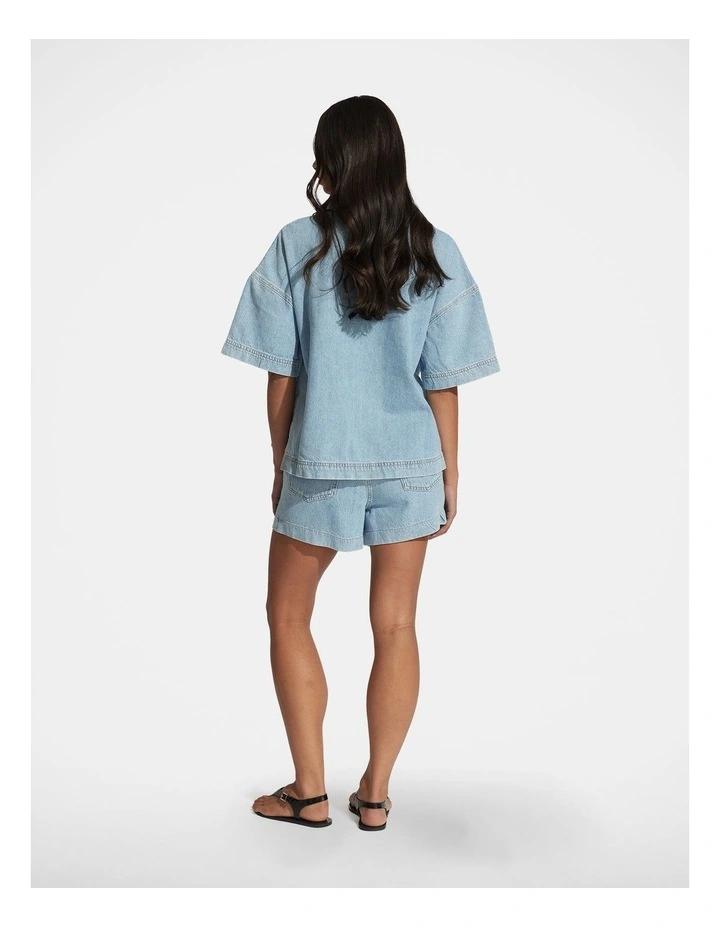 Hazel Oversized Denim Shirt image 2