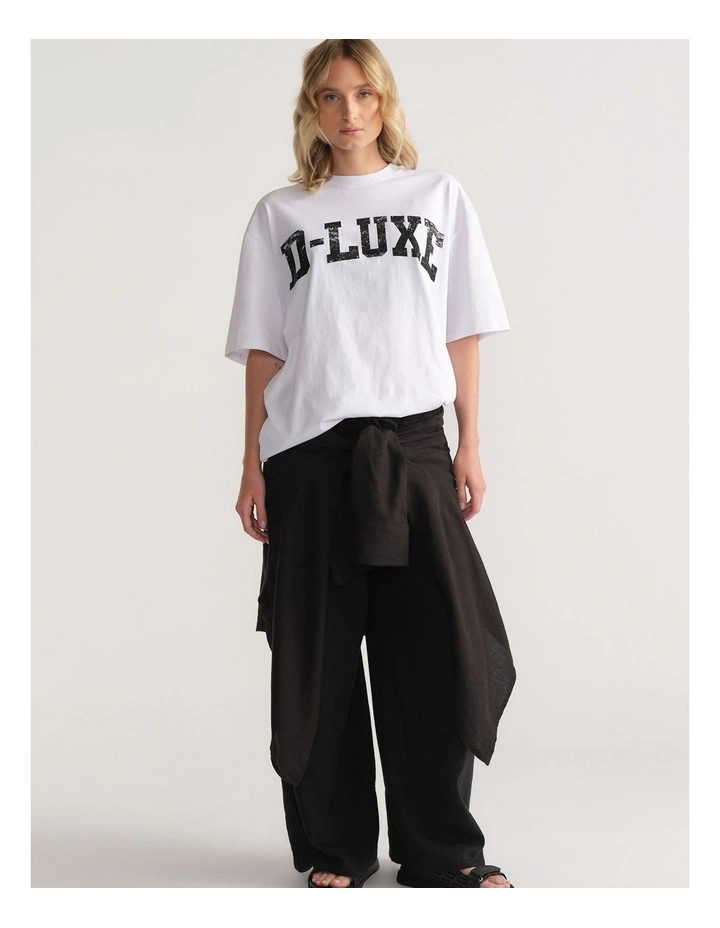 D-Luxe Distressed Logo Tee image 1