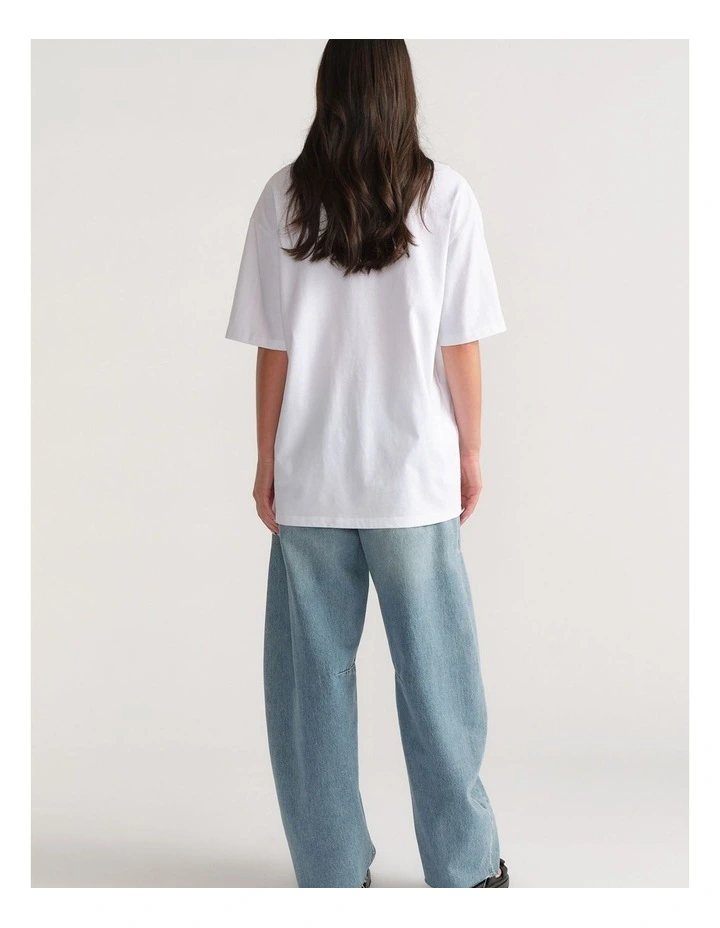 D-Luxe Distressed Logo Tee image 2