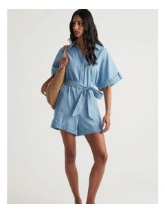 Genie Denim Playsuit