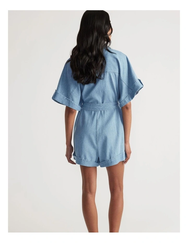 Genie Denim Playsuit image 2