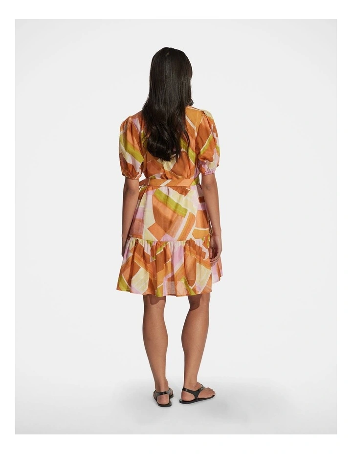 Dalia Mini Dress in Multi image 2