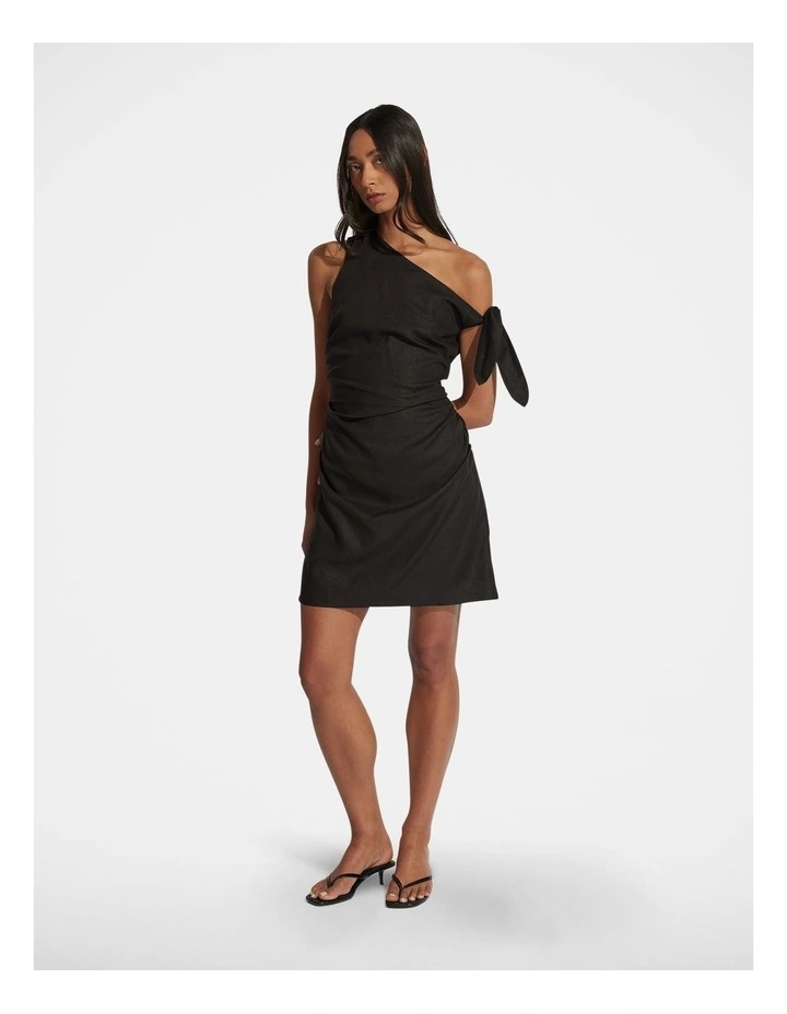Serafina Mini Dress in Black image 1