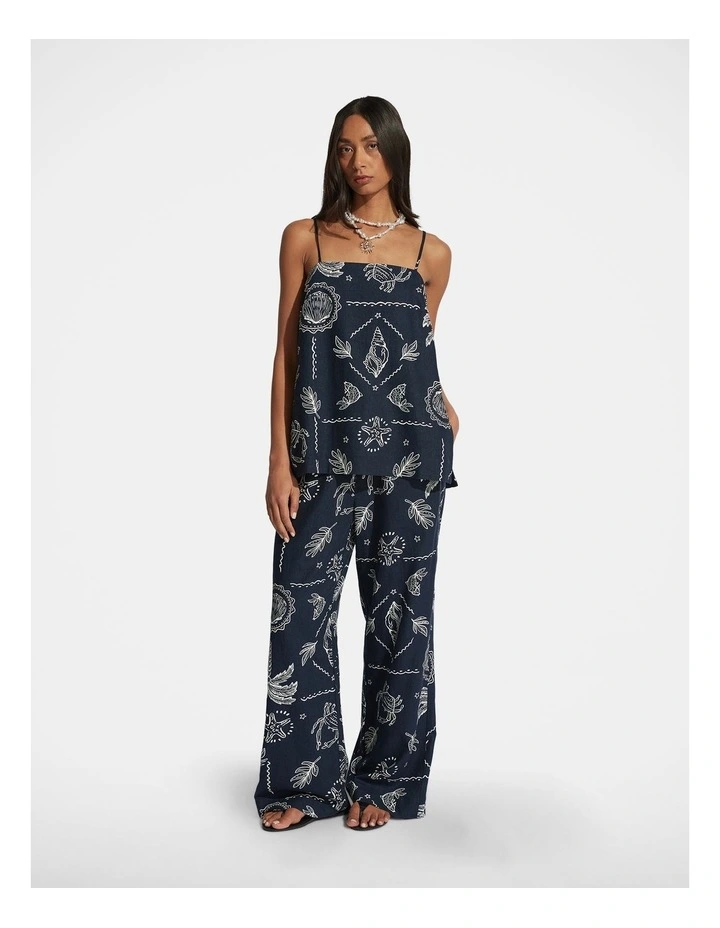 Alyssa Linen Blend Cami image 1