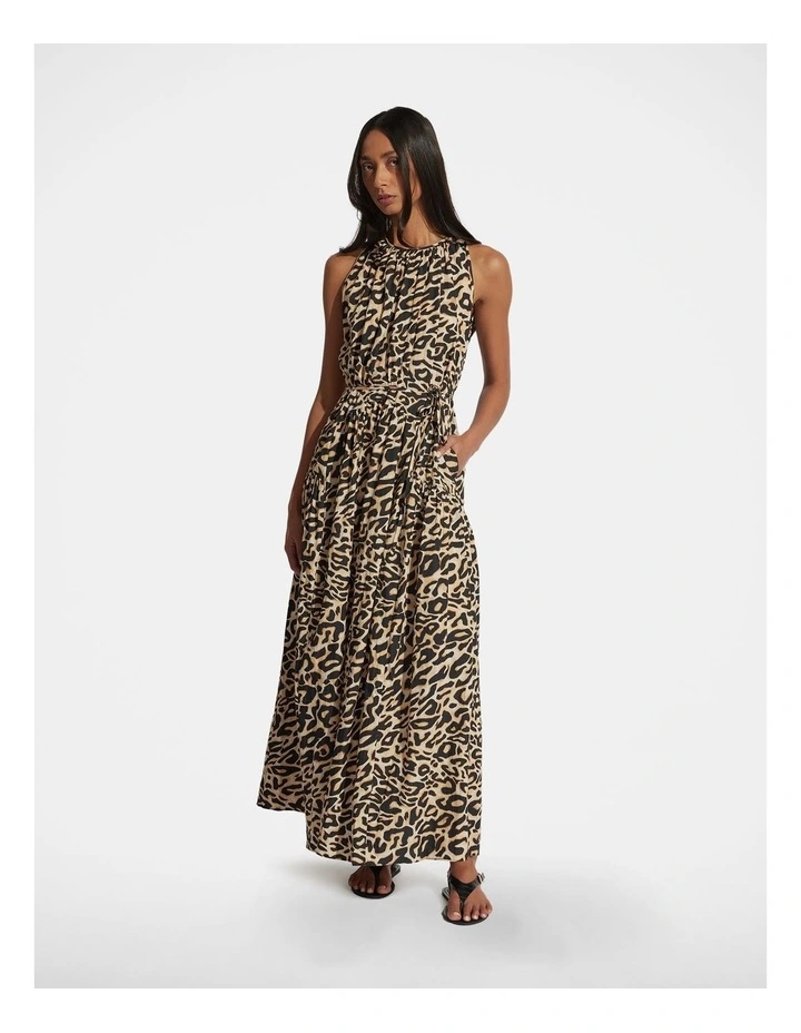 Lori Gathered Maxi Dress image 1