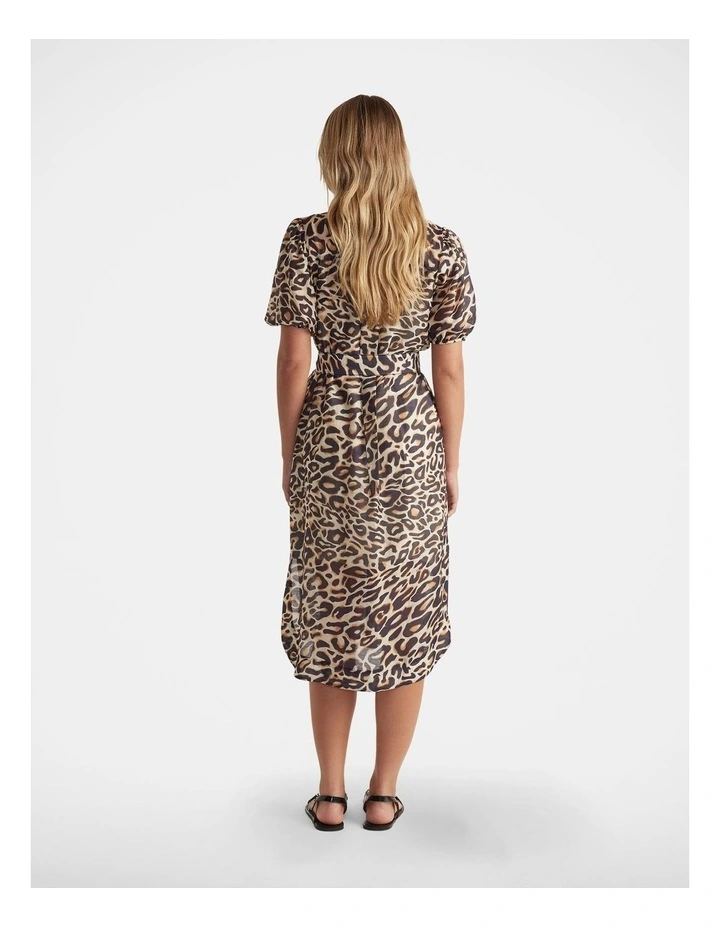 Maeve Midi Shirt Dress in Multi image 2