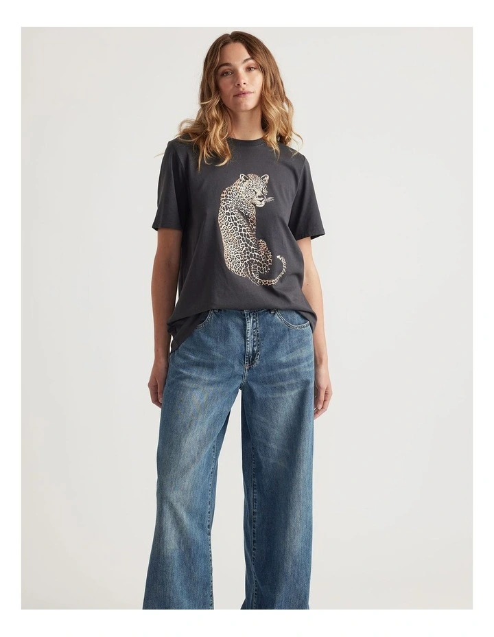 Cheetah Print Tee image 1