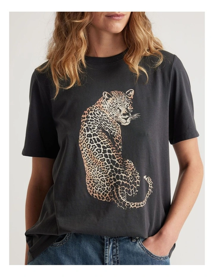Cheetah Print Tee image 3