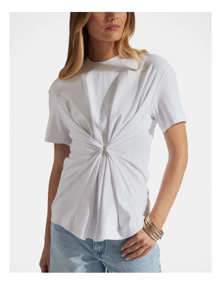 Emma Metal Detail Tee image 3