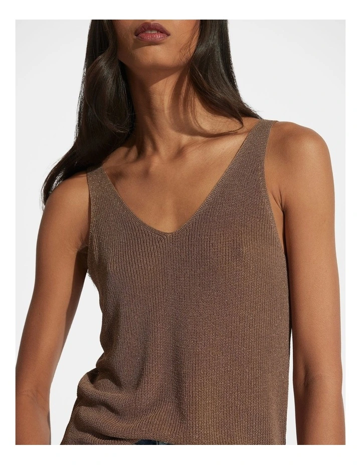 Emily Metallic Tank image 3