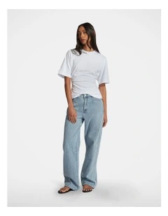 Maisy Structured Tee in White