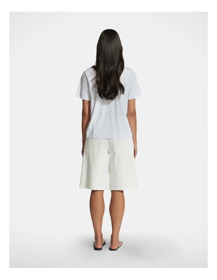 Olive Print Tee image 2