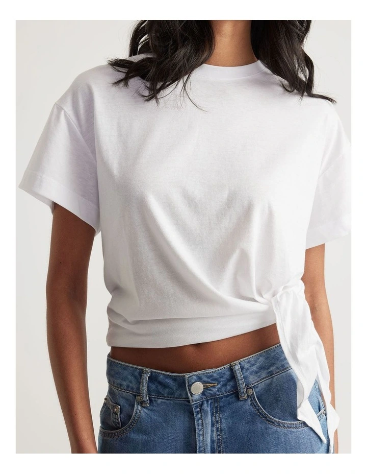 Side Tie Tee image 3