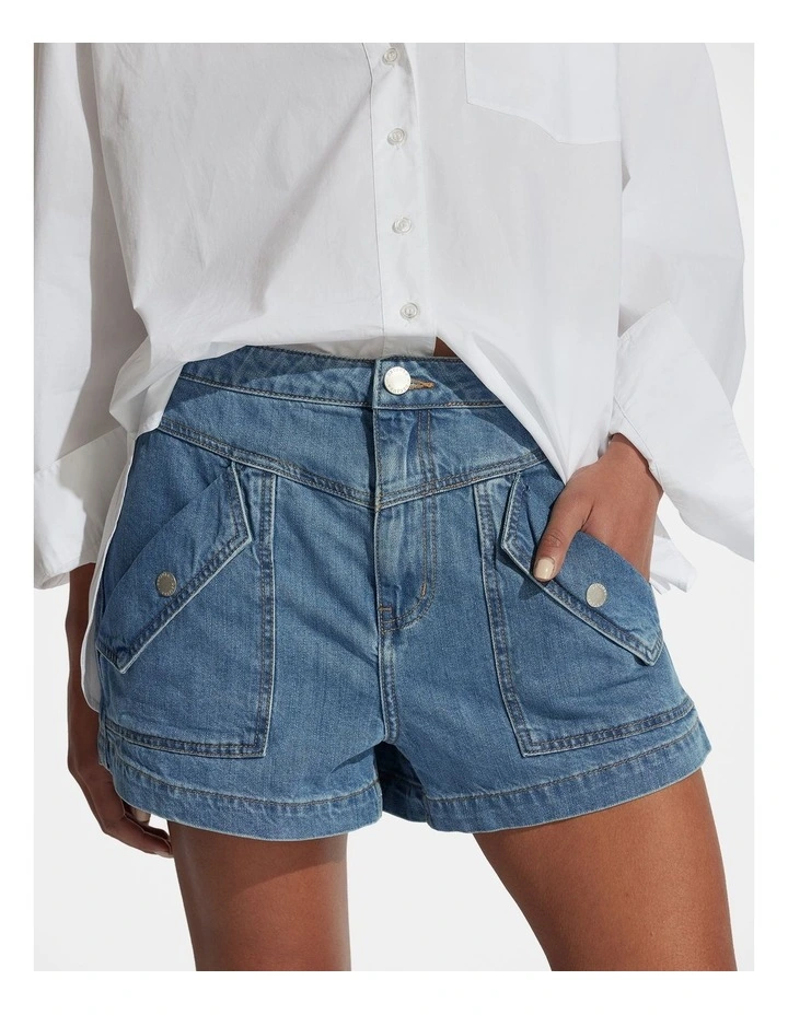 Lily Denim Short image 3