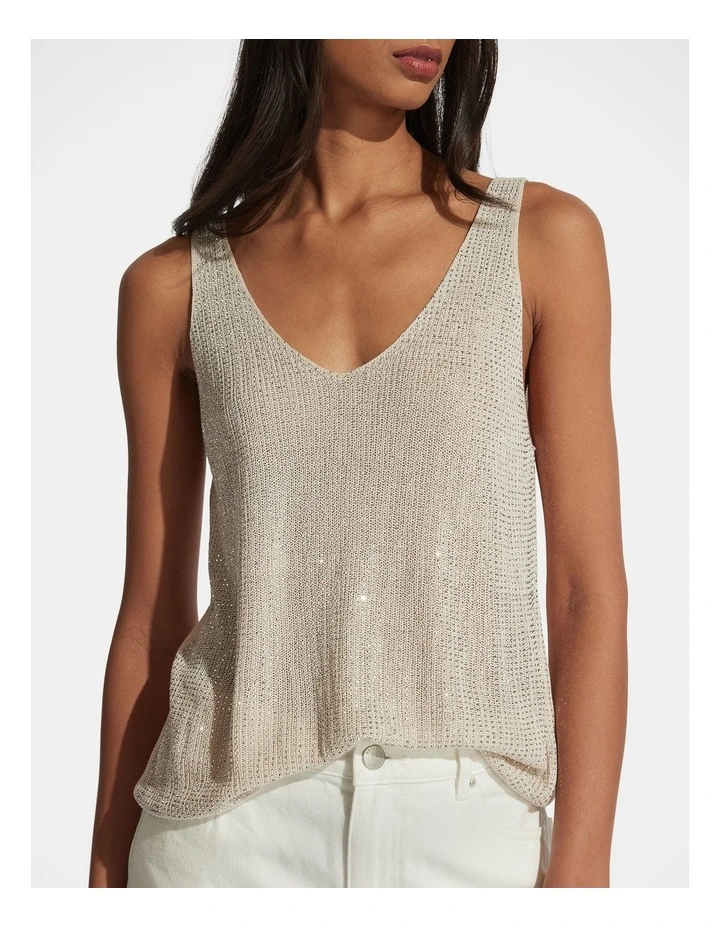 Emily Rhinestone Tank image 3