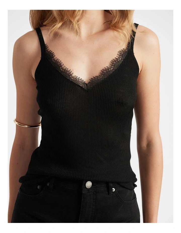 Gracie Lace Knit Tank image 3