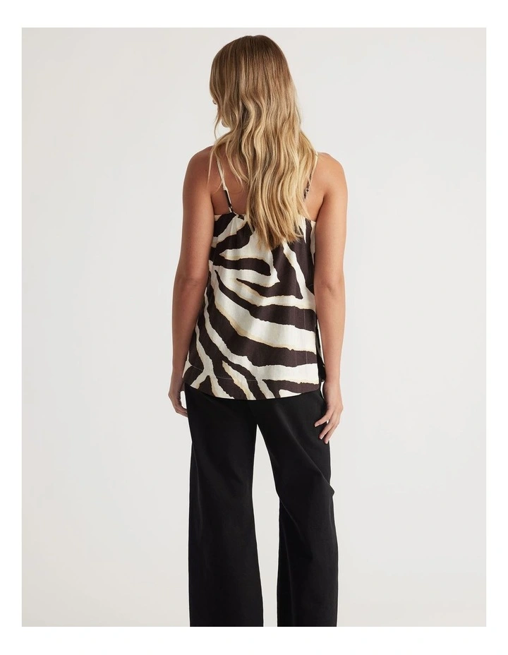 Alyssa Linen Blend Cami image 2