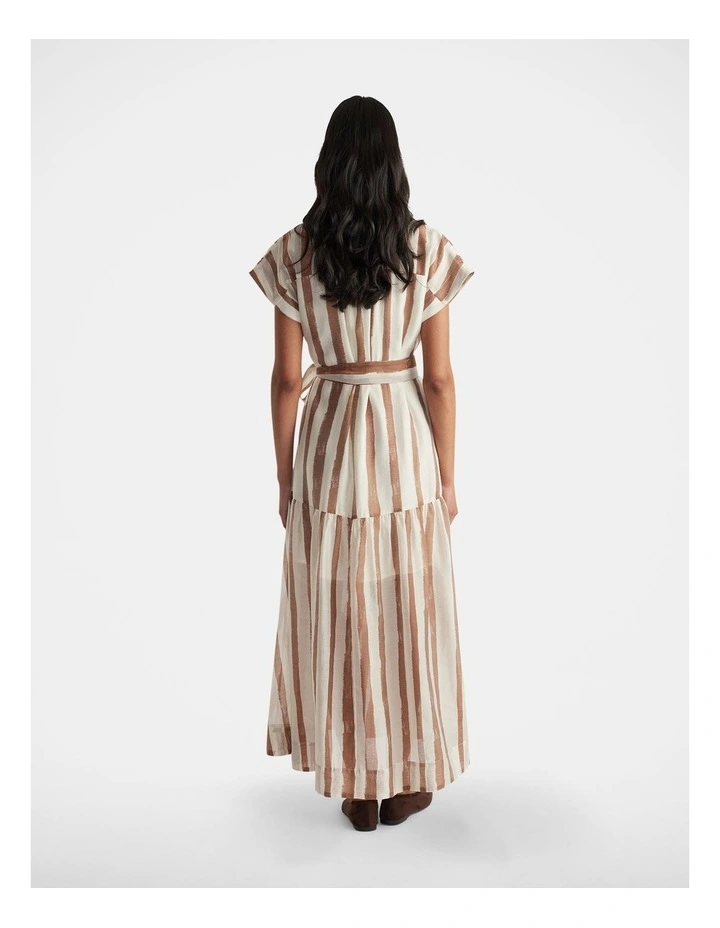 Tamara Tiered Maxi Shirt Dress image 2