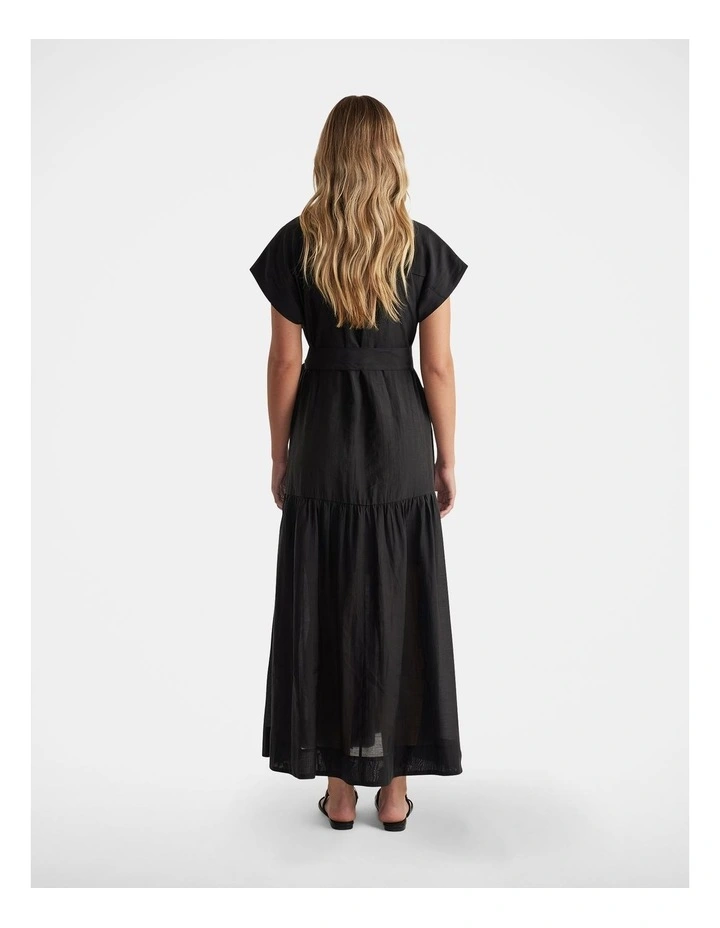 Tamara Tiered Maxi Shirt Dress image 2